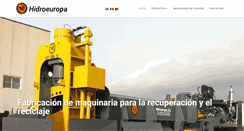 Desktop Screenshot of hidroeuropa.com